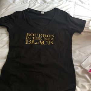 v neck jim beam bourbon shirt